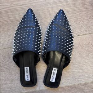 Steve Madden Black Studded Women's Shoes